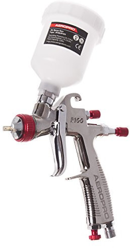 Aeropro Mini LVLP Pistolet pulvérisateur de peinture professionnel à buse 1,2 mm