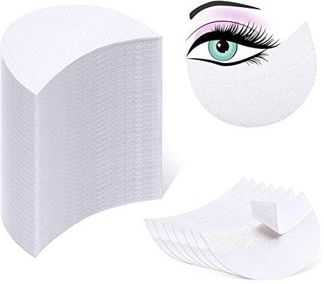150 Pezzi Monouso Patch Ombretto Sticker Patch Ombretto Occhi Extension Ciglia Ombretto Sticker Protettivo Pad per Prevenire le Eyelash Extensions Tinteggiatura e Residui