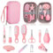 Baby Healthcare and Grooming Kit, Lictin Nursery Care Kit, Newborn Safety Health Care Set with Hair Brush,Comb,Nail Clippers and More for Newborn Infant Toddlers Baby Boys