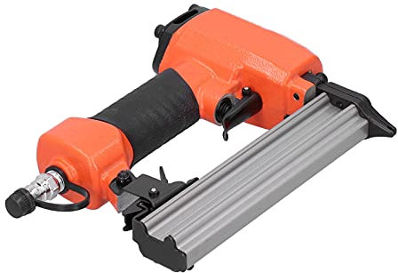 Pistola Sparachiodi Pneumatica Pistola Sparachiodi Pneumatica in Lega, Cucitrice Pneumatica Cucitrice Meccanica a Stretta in Acciaio P625 Strumento per Chiodare il Legno in con