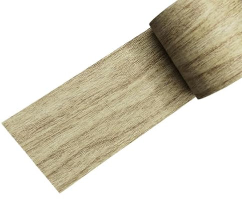 Nastro Adesivo Effetto Legno Realistico per Riparazioni, Multiuso Impermeabile con Venature del Legno per Battiscopa Morbide, Porte