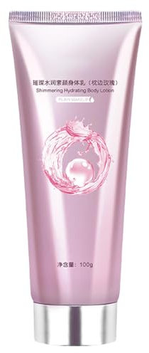 Lotion corporelle éclaircissante sur la peau, ton du ton du corps, crème cutanée hydratante, absorption rapide, effet de dissimulation, 15x6,2 cm / 5,91x2,44 pouces, pour un look nude naturel