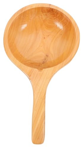 Toddmomy Louche Bois Polyvalente Pour Salle De Sauna Et Cuillère à Eau Ergonomique Pour Accessoire De Jardinage