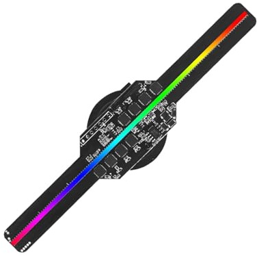 Miniproyector holográfico 3D con Pantalla LED Transparente de 14 cm for Halloween y Navidad Alto Brillo