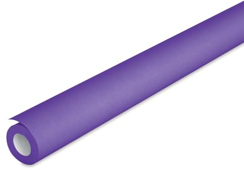 Fadeless Bulletin Board Paper, Fade-Resistant Paper for Classroom Decor, 24” x 60’, Violet, 1 Roll