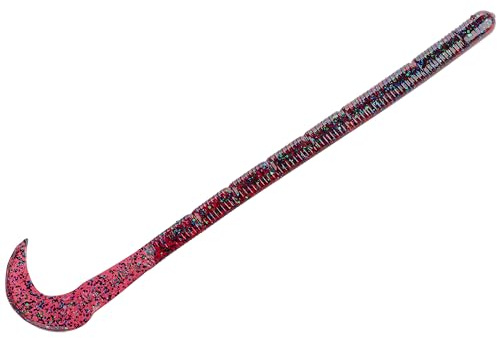 Strike King (RGTW10-264) Rage Thumper Worm 10 Fishing Lure, 264 - Plum Apple, 10, Rage Tail Design