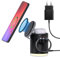 Cargador Inalámbrico para Samsung por MMOBIEL - Estación de Carga Inalámbrica Magnético 4 en 1 Qi2 para Samsung Galaxy S25/S24/S23/S22 Series, Watch 7/6/5, Buds – Incl. 25W Adaptador - Negro