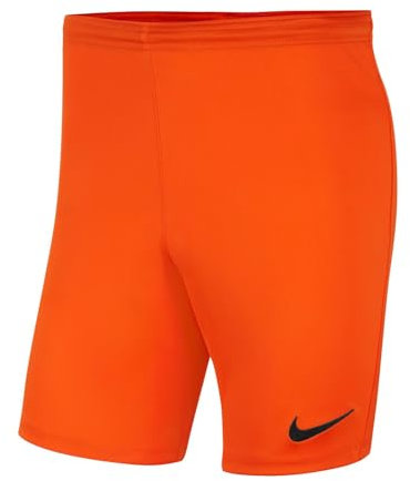 Nike Herren M Nk Df Park Iii Nb K Shorts, Safety Orange/Black, L EU