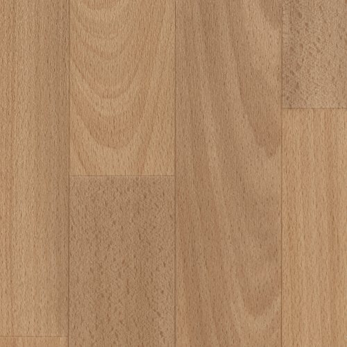 PVC Bodenbelag Meterware Holzoptik Buche CV Belag in 2 und 4 m Breite ideal für Wohnzimmer und Schlafzimmer Vinyl Rollenware mit Schaumrücken | Variante : 2m x 3m
