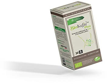 ENERGIA DELLE PIANTE BIOKEFIR PLUS Integratore Alimentare Con Fermenti Lattici Vivi E Granuli Di Kefir 30 Capsule