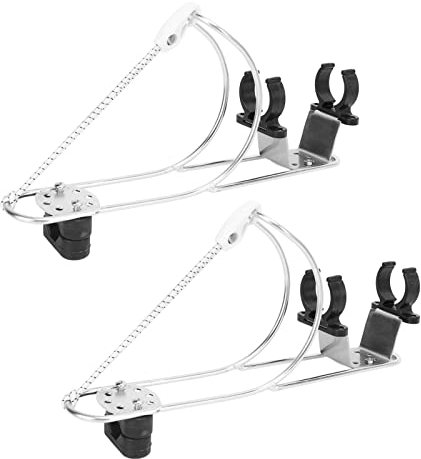 Yctze Marine Hufeisen-Rettungsring-Halterung, Rettungsring-Ring H, Bootsdeck-Hardware, Hufeisen-Rettungsring-Halter, 316 Edelstahl-Kunststoff, Marine-Rettungsring-Ho