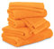 Möve Handtuchset New Classic 8-TLG Handtücher - 2X 20x15 cm + 2X 30x50 cm + 2X 50x100 cm + 2X 67x140 cm, 100% Baumwolle, orange