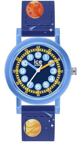 ICE-WATCH - Ice Learning Blue Space - Montre Bleue pour garçon avec Bracelet en Nylon - 024500 (Extra Small)
