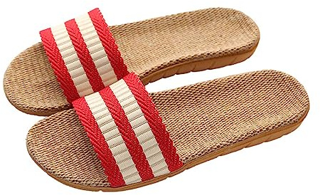 VALICLUD Zapatillas De Algodón y Para Casa Antideslizantes Plana Para Verano Disfruta Comodidad Tu Dormitorio o Salón