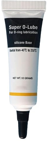 Grasso di silicone per o anelli, grasso lubrificante in silicone | Automotive O anello lubrificante idraulico grasso,10g impedire alle valvole di attaccare