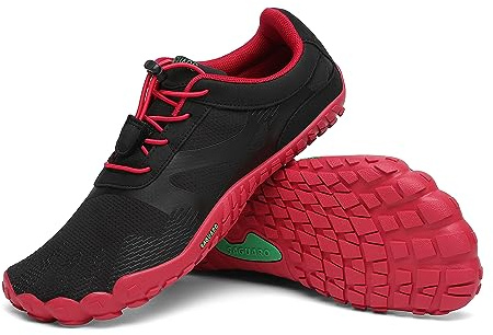 SAGUARO minimalist sneakers för män och kvinnor, barfota skor, lättviktsskor för spårlöpning, storlek 36-48, 39 EU