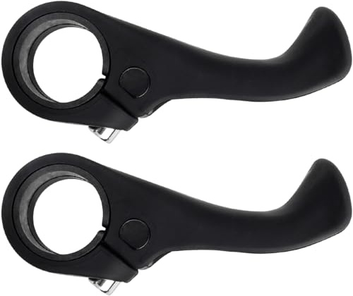 Wolfride 2Pcs Mountain Bike Handlebar Thumb Rest Grips, Shock Absorbing Bicycle Handlebar Ends Ergonomic Anti-Slip Bicycle Handle Rest Grips for Road Bike MTB