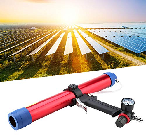 KIMISS Gun di Sigillante per Collauche per Colla in Vetro Pneumatico - Pistola Calafataggio Ad Aria per Applicazione di Sigillanti Efficiente in Progetti di Costruzione, Automobilistica Ed Elettronica
