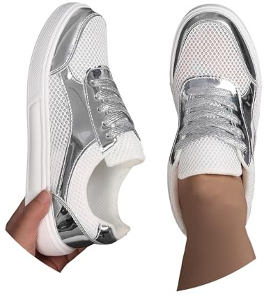 Generisch Zapatos festivos de boda para mujer, zapatos transpirables, zapatillas deportivas, zapatos de seguridad, zapatos individuales, zapatos de gimnasia, tiempo libre, caminar, zapatos para mujer