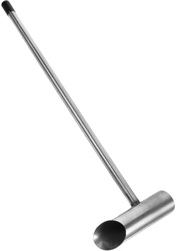 BETOOKY Paletta Zucchero Marshmallow in Acciaio Inox, Cucchiaio Robusto per Alimenti da Cucina, Accessorio Professionale per Macchina Zucchero Filato Uso Domestico e Colore Colore Casuale