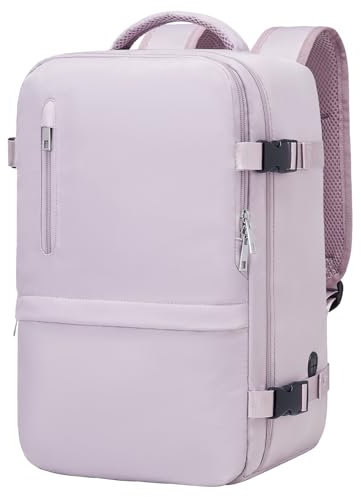 Xkdoai Mochila Viaje Cabina Avion 40x20x25 Mochila Viaje para Ryanair Equipaje de Mano con Bolsa Antirrobo Bolsillo de Botellas para Viaje Corto