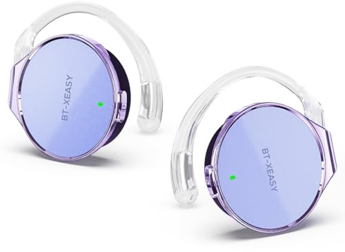 Deportes On-Ear Auriculares Bluetooth 5.4, Auriculares abiertos con cancelación de ruido, resistentes al agua para fitness y correr, 4 micrófonos, batería de larga duración para actividades al aire