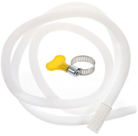 KOCKSHION Tubo De Aire Acondicionado Manguera De Drenaje para Exterior con Abrazadera