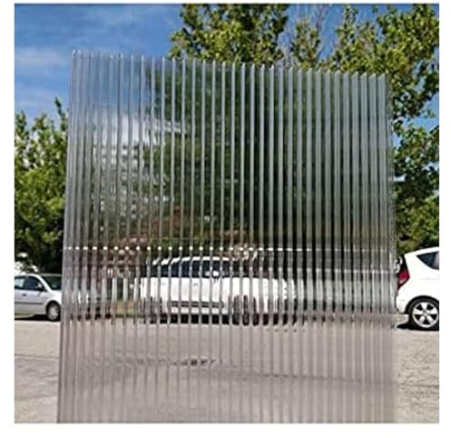 LINGDSWULING Panel para Invernadero Policarbonato Doble Puente Resistente A Rayos UV Placa Doble Pared Panel Multipared Placa Alveolar Policarbonato(6Pack,4' x 2' x 0.16)