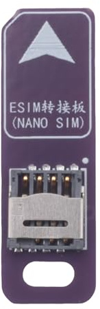 Hipzeepo ESIM TPC-kortadapter konverteringskort till Nano SIM-kabel för 5X 6 mm chip lab test