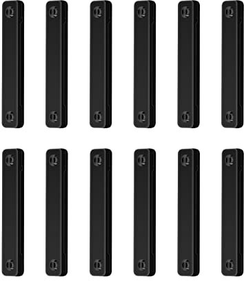 Maodom Clips magnétiques pour écran de fenêtre | Clips de Fixation magnétiques pour moustiquaire,12 pièces sans Clips de perçage pour Maille d'écran de fenêtre, Accessoires de Filet Anti- ouches