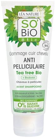 So'Bio Etic Shampooing Anti-Pelliculaire Tea Tree, 250ml