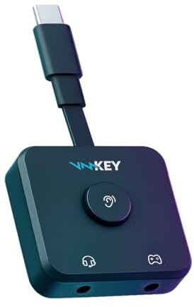 Voicemod Key - VMKey Real-Time AI Voice Changer and Soundboard for Gaming Consoles (Compatible with PS5, PS4, Xbox, SWITCH2)