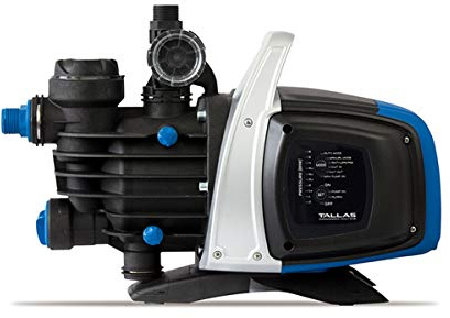 Tallas Hochwertige automatische Bewässerungspumpe D-EBOOST 850/45 850 W, 3,2 m³/h, max. 8 m, Blau