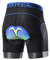 ARSUXEO Herren Radfahren Shorts 5D Gel gepolstert Mountainbike Undershorts für Männer Radfahren Liner U06 Blau L