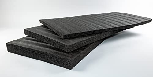 TYGR Foam 1000x600x70mm svart - DIY skuminsats för verktyg, kamera & co. | Verktygsinlägg | Fallinlägg | Systeminlägg | Kaizen