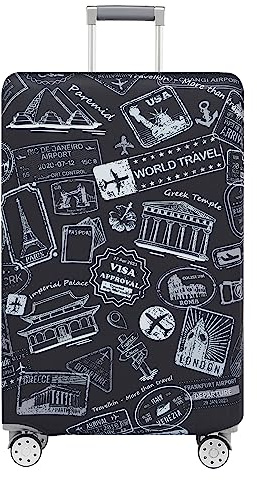 Travelkin Luggage Covers For Suitcase Tsa Approved,Suitcase Cover Protector Fit 26-28 Inch Luggage