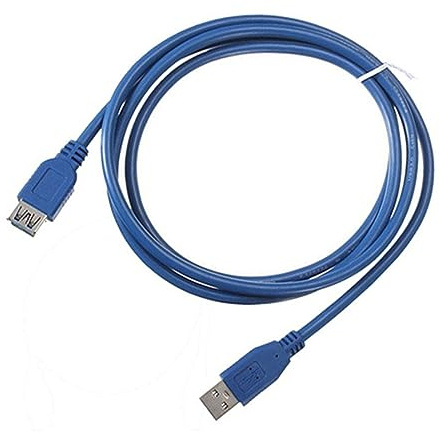 Cable USB3.0 Extension Cable USB Extender Cord Type A Male to Female Data Transfer Lead Fit Compatible Playstation Flash Drive (Size : 1m)