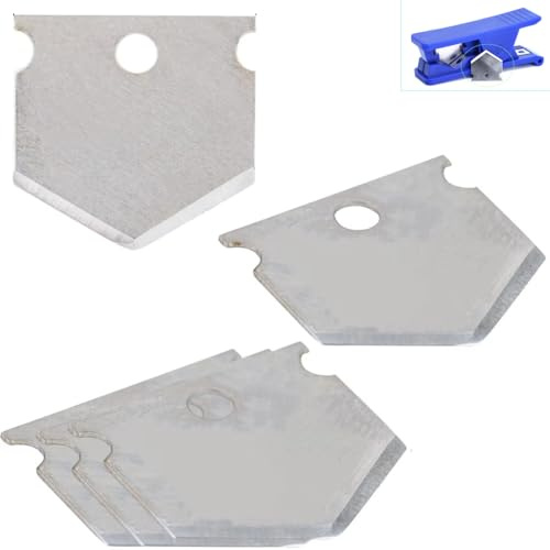 DraCra 20 Pack PTFE Tube Cutter Blades Replacement Teflon Tubing Cutting Blade for Bowden Tube Cutters Micro Duct Hose Cutting Tools Nylon PVC PU Pipe Lines Scissors Spare Parts