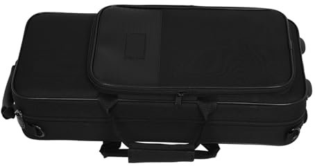 Sehuby Trompetenkoffer mit Fußpolster und Rucksackgurt, gepolsterte Schulter und Griff für einfachen Transport Trompeten-Reisetasche