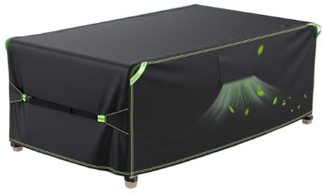 Fundas para sillas de exterior – Protector de muebles de tela Oxford, fundas impermeables para sofá, sillón, apartamento, porche, playa, casa, balcón urbano, piscina, patio trasero, vacaciones
