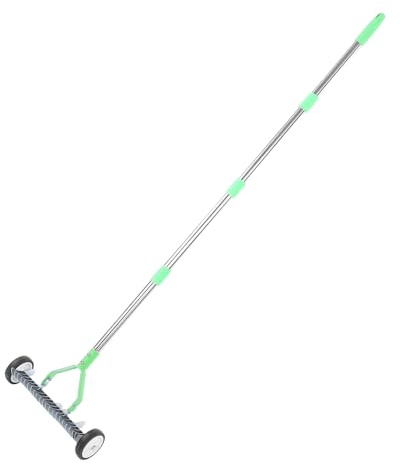 Haofy Kratta för Löv, Gårdskratta med Justerbar Längd och Robust Konstruktion, Ergonomisk Design för Enkel Användning, 78,77 Oz Vikt – Idealisk för Professionell Gräsmattavård och -underhåll