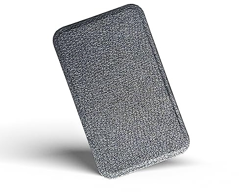 Leather Repair Patch Self Adhesive for Sofa, Car Seat – Silver 10×6cm | The original all‑in‑one leather repair kit by MastaPlasta – upholstery‑quality, made in the UK; no tools needed