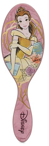 WetBrush - Cepillo desenredante original con cerdas Intelliflex ultra suaves para separar suavemente los nudos con facilidad, Wet Brush Detangler es suave con el cabello, princesa elegante de Disney,