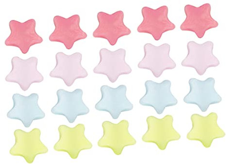 Beatifufu 100stücke Pentagramm Dreadlocks Perlen Haarschmuck Für Zöpfe Dekorationen Vielseitig Einsetzbar Für Haarschmuck Schlüsselanhänger Und Mehr Für Kreative Projekte