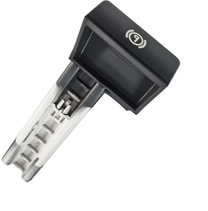 RAQXOLPB Compatible con para Touareg 2002-2010 Piezas Automóvil Interruptor Conductor Izquierdo Freno Estacionamiento Mecánico Mango De Liberación Freno Mano Agarre 7L6711878F Interruptor Freno Mano