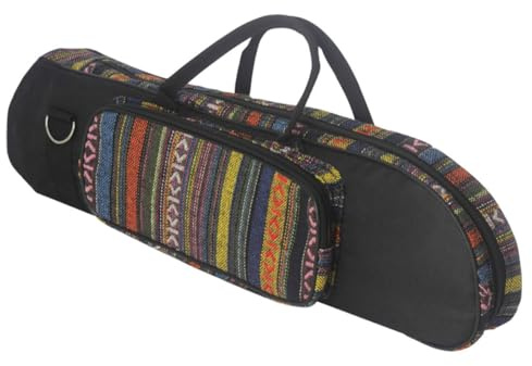 borsa per tromba, custodia morbida per tromba in tessuto Oxford con tracolla doppia cerniera per strumento musicale