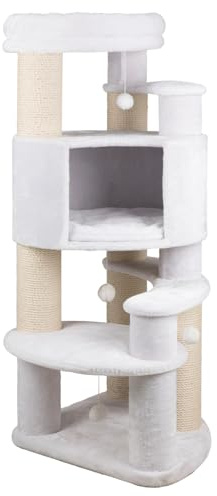 Arbre à chat Zita XXL, 147 cm, blanc