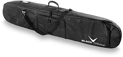 Black Crevice Snowboardbag (mit Schuhfach), schwarz/Silber, 170 x 26 x 8 cm, 35 Liter, BCR151001-1