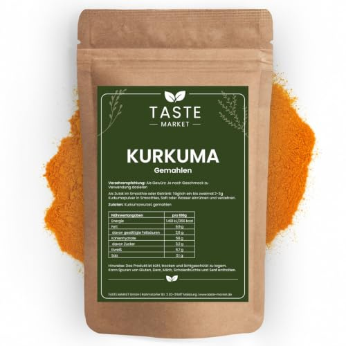 10 kg Kurkuma pulver | Kurkumawurzel målat | rötter | krydda | Curcumin Kurkumin | Curcuma Latte
