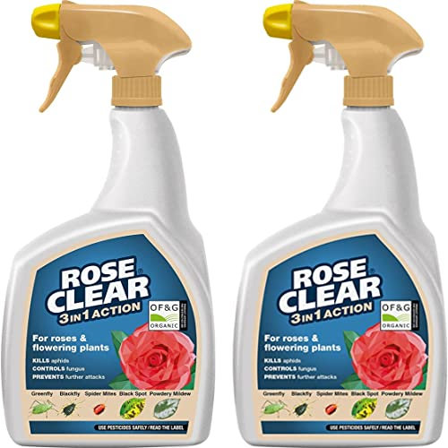 Wolvercroft Garden Centre RoseClear 3 in 1 RTU (800ml) X 2